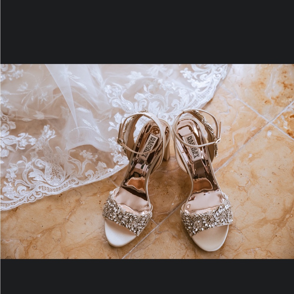 Badgley Mischka Libby Block Heels